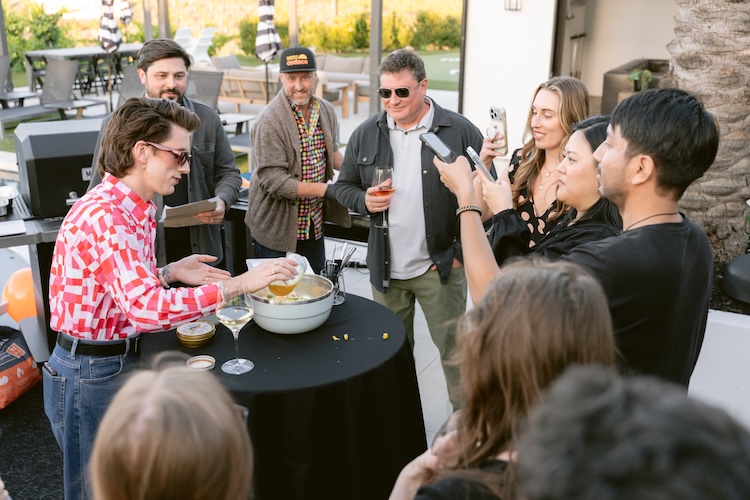 Journalists at a CBC Culinary House session for Masterbuilt