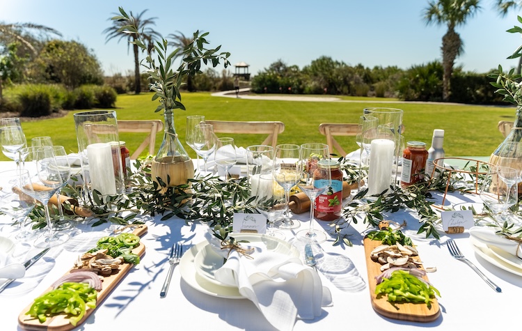 CBC Culinary House tablescape