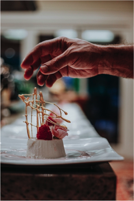 Pink desserts by Ocean Spray at CBC Culinary House