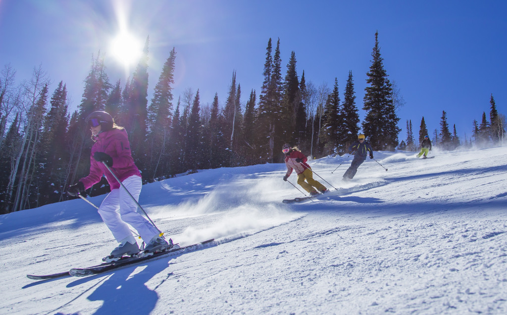 Group Skiing 2