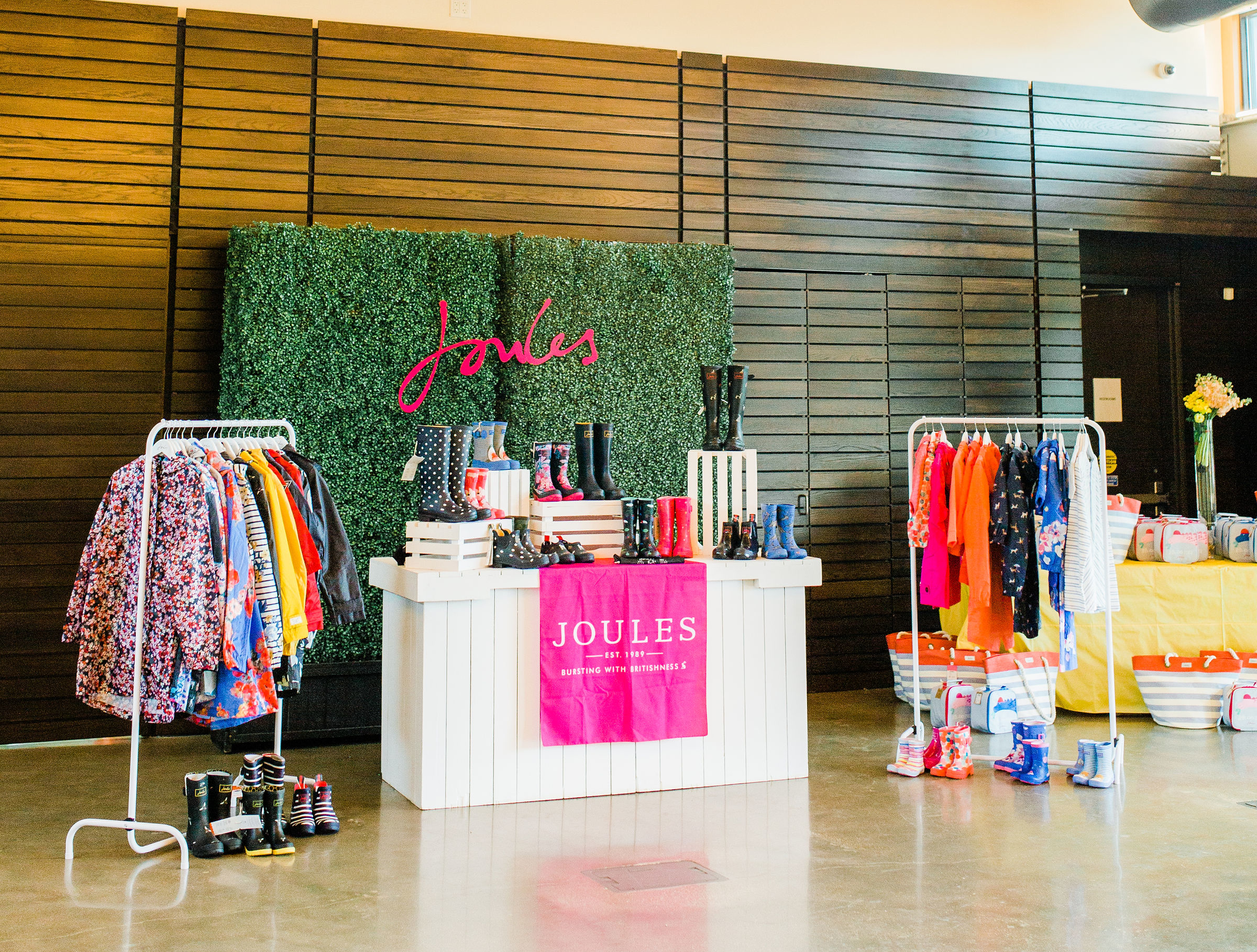 Joules pop up in Houston