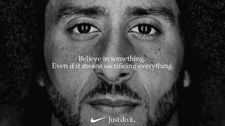 Colin Kaepernick in Nike’s controversial new ad campaign