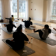 Stitch Fix influencers doing yoga