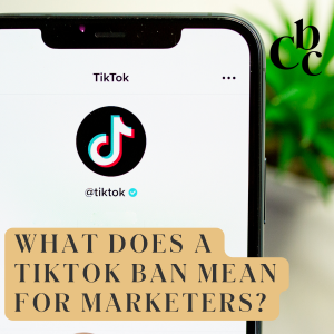 TikTok app opened on a phone