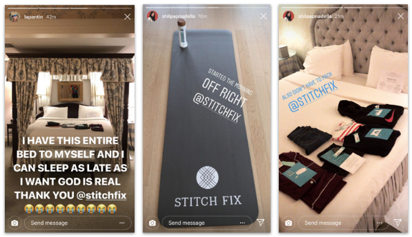 Fashion Experiential Marketing example Stitch Fix
